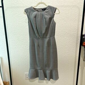 Brooks Brothers Grey Dress Size 2